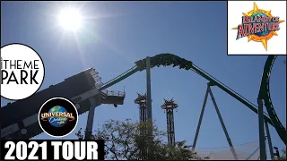 Islands of Adventure 2021 Tour and Overview | Universal Orlando Resort 4K 60fps Theme Park Tour