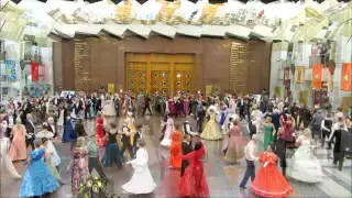 Бал в музее ВОВ на Поклонной горе 7 ноября 2015 года www.dancesalon.ru