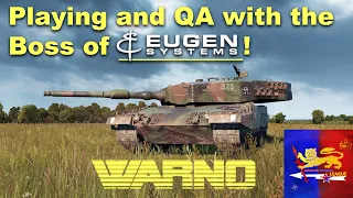 Playing AG with EUGEN CEO Grandstrateger and talking about Map Editor, Soundbug and Co!