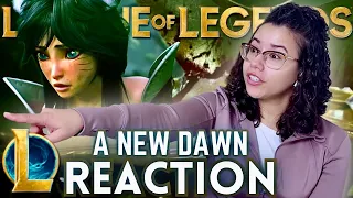 A NEW DAWN | First Time Reacting to League of Legends Cinematic - A New Dawn