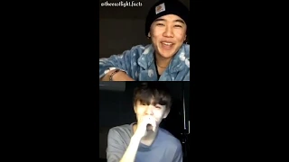 [ENG/Indonesia] 200301 Lee Eunsung  (이은성) Insta Live [feat. Jeong Sagang (정사강)]