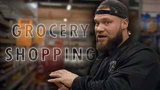 Maisto produktų apsipirkimas raumenų auginimui | Grocery shopping | Lukas Smagurauskas