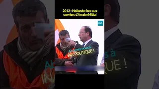 François Hollande à Florange #INA #shorts