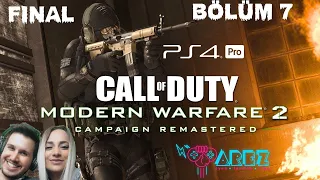 CALL OF DUTY MODERN WARFARE 2 REMASTERED |  PS4 PRO |  BÖLÜM 7 FINAL