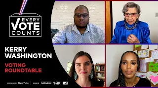 Voters Tells Kerry Washington Why Elections Matter | Every Vote Counts: A Celebration of Democracy