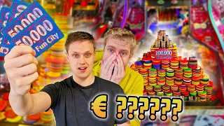 ONZE MEGA *COIN PUSHER* RECORD | Kermis