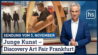 Junge Kunst – Discovery Art Fair Frankfurt | hessenschau vom 05.11.2022
