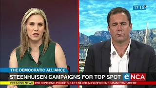 John Steenhuisen talks on DA leadership