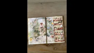 #JournalJigsaw / Garden in Miniature / The Garden Story collaboration / Craft with me