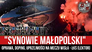 "SYNOWIE MAŁOPOLSKI" - oprawa, doping, uprzejmości na meczu Wisła - ŁKS [LEKTOR] (07.10.2022 r.)