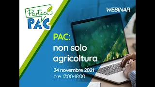 PAC: non solo agricoltura - Webinar - Verso la PAC 2023-27