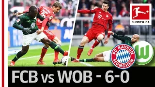 FC Bayern München vs. VfL Wolfsburg I 6-0 I New League Leaders and Lewandowski's New Record