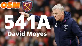 OSM TACTICS : 541A David Moyes West Ham