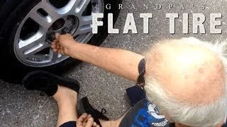 GRANDPA'S FLAT TIRE