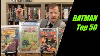 Top 50 Comic Books In My Collection: Batman Edition. Keys, Variants, & Classics! Double A Comics.