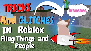 Tricks and Glitches in Roblox Fling Things and People