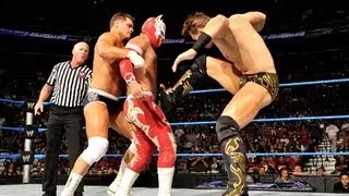 Rey Mysterio & Sin Cara vs. The Miz & Cody Rhodes: