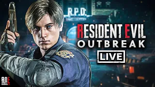 ROE Plays RESIDENT EVIL OUTBREAK w/ Leon Kennedy (Nick Apostolides) | 🔴LIVE