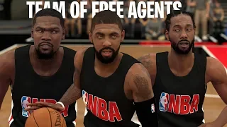 Can A Team of 2019 NBA Free Agents Go Undefeated? | NBA 2K19