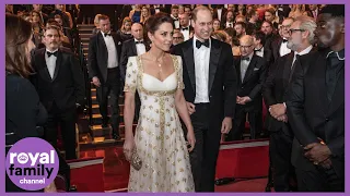 The Duke and Duchess of Cambridge Congratulate BAFTA Winners at Royal Albert Hall