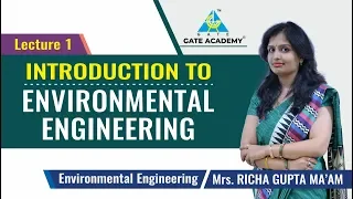 Introduction to Environmental Engineering | Lecture 1