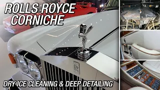 Rolls Royce Corniche DRY ICE CLEANING & DEEP INTERIOR CLEANING