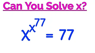 A Nice Math Algebra Problem Simplification | You Should know this trick to find x