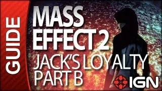 Mass Effect 2 - Jack's Loyalty Part B - Walkthrough