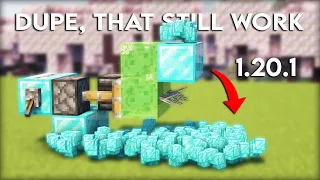 ALL WORKING DUPLICATION GLITCHES in Minecraft 1.20.1 (Java & Bedrock)