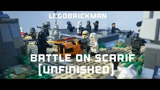 [4K] Battle on scarif [Unfinished Project] (Lego Star Wars Stopmotion)
