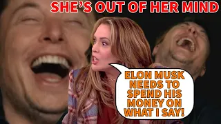 Alyssa Milano Thinks She Can Tell Elon Musk How To Spend HIS Money!