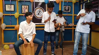 Remix cover || Dil ibadat × Sang hoon tere || live performance by Team Raag || with Vikalp Tripathi