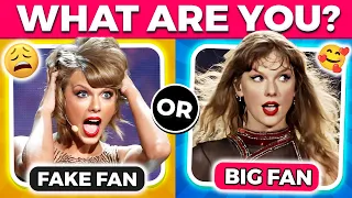 🤷‍♀️ How Big of Taylor Swift Fan Are You? 🎶📝Swiftie Test🎸Music Quiz