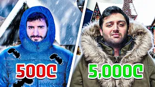 500₾ VS 5000₾ დასვენება ზამთრის კურორტზე