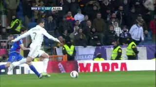 Cristiano Ronaldo Stunning Goal! vs Levante 2012