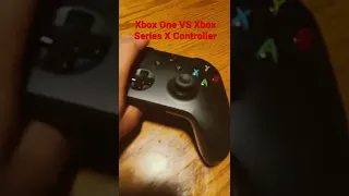Xbox One VS Xbox Series X Controller