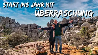 GEFÄHRLICHSTER WEG DER WELT - Südspanien - Caminito del Rey & El Torcal | SPANIEN mit WOHNMOBIL 2023