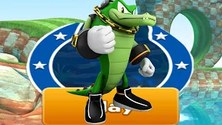 Vector the Crocodile in Sonic Dash 2: Sonic Boom All Characters Unlocked Android Gameplay