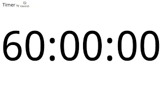 60 Hour Countup Timer