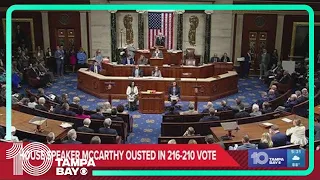 Kevin McCarthy ousted as speaker of the House in historic vote