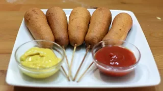 How to Make Corn Dogs | Easy Homemade Corn Dog Recipe