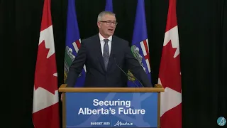 Alberta Finance Minister Travis Toews discusses 2023 budget – February 28, 2023