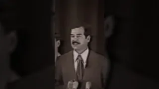شاهد كيف صدام حسين يكشف الخونه