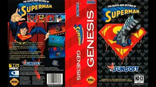 The Death and Return of Superman (Sega Genesis) - Long Play