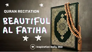 Beautiful Al Fatiha Quran Recitation with English Translation #shorts