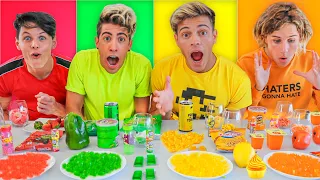 EATING COLOR FOOD !! (MUKBANG)