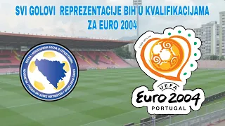 Svi golovi reprezentacije BiH u kvalfikicajima za | EURO 2004 | (Portugal)