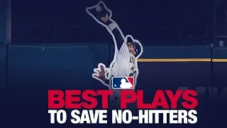 Best Plays in MLB History To Save No Hitters