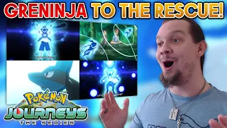 ASH'S GRENINJA RETURNS & LUCARIO POWERS UP!! Pokémon Journeys Episode 108 Preview REACTION!