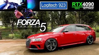 AUDI RS4 AVANT | Logitech G923 | RTX 4090 | 3440x1440 Ultrawide